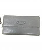 BALENCIAGAバレンシアガ）の古着「財布　BALENCIAGA（バレンシアガ）　326407・1415・1」｜グレー