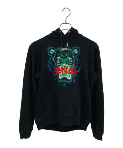 KENZO（ケンゾー）KENZO (ケンゾー) プルオーバーパーカー　KENZO（ケンゾー） ブラック サイズ:Mの古着・服飾アイテム