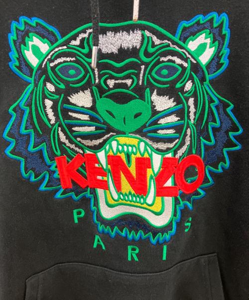 KENZO（ケンゾー）KENZO (ケンゾー) プルオーバーパーカー　KENZO（ケンゾー） ブラック サイズ:Mの古着・服飾アイテム