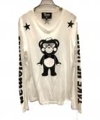 TANTAタンタ）の古着「Superstar Diamonds Chappy T-shirt tanta (タンタ)」｜ホワイト