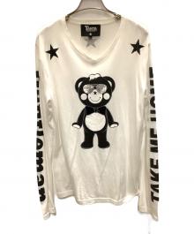 TANTA（タンタ）の古着「Superstar Diamonds Chappy T-shirt tanta (タンタ)」｜ホワイト