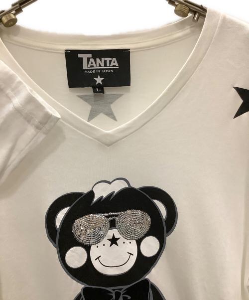 TANTA（タンタ）TANTA (タンタ) Superstar Diamonds Chappy T-shirt tanta (タンタ) ホワイト サイズ:Lの古着・服飾アイテム