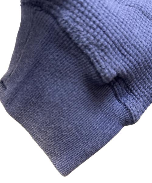 STONE ISLAND（ストーンアイランド）STONE ISLAND (ストーンアイランド) フード付きワッフルパーカー　STONE ISLAND（ストーンアイランド）　611523243 ネイビー サイズ:Lの古着・服飾アイテム