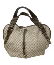 CELINE（セリーヌ）の古着「ハンドバッグ　CELINE（セリーヌ）」｜ベージュ