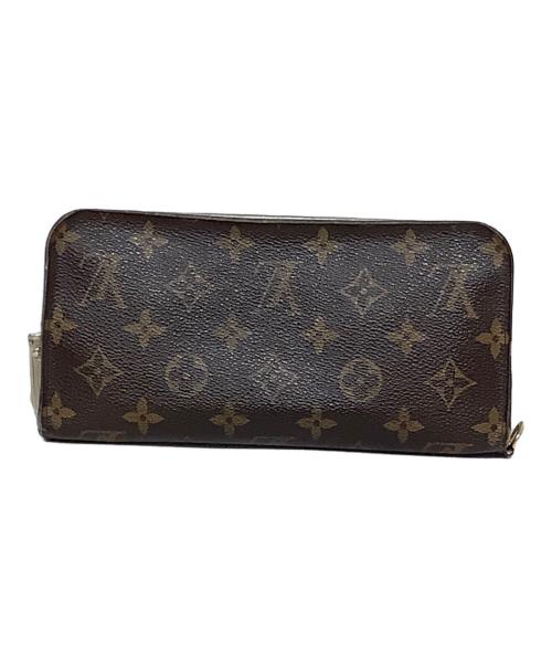 LOUIS VUITTON（ルイ ヴィトン）LOUIS VUITTON (ルイ ヴィトン) 長財布　LOUIS VUITTON（ルイ ヴィトン）　M60226　モノグラムフルリ ポルトフォイユアンソリット ブラウン×ピンクの古着・服飾アイテム