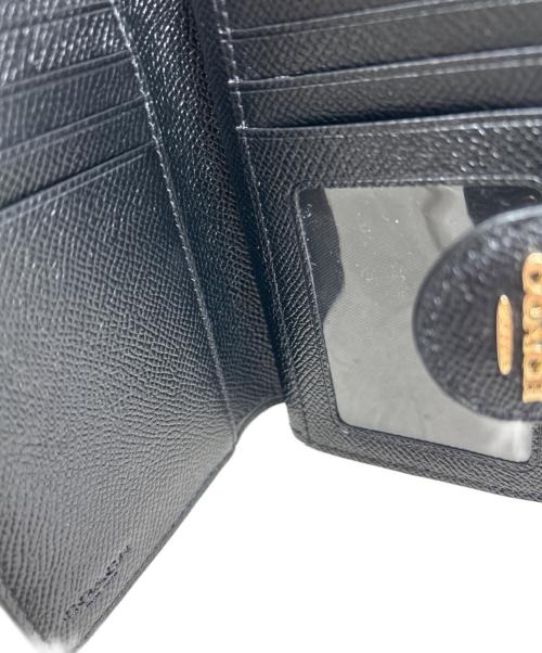 COACH（コーチ）COACH (コーチ) 2つ折り財布　COACH（コーチ）　6390 ブラックの古着・服飾アイテム