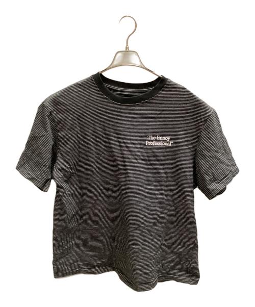 The Ennoy Professional（ザ エンノイ プロフェッショナル）The Ennoy Professional (ザ エンノイ プロフェッショナル) 半袖Tシャツ　THE ENNOY PROFESSIONAL（ザ エンノイ プロフェッショナル）	SS22BRENCT05AM ブラック サイズ:Lの古着・服飾アイテム