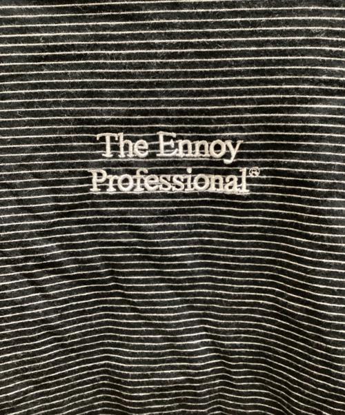 The Ennoy Professional（ザ エンノイ プロフェッショナル）The Ennoy Professional (ザ エンノイ プロフェッショナル) 半袖Tシャツ　THE ENNOY PROFESSIONAL（ザ エンノイ プロフェッショナル）	SS22BRENCT05AM ブラック サイズ:Lの古着・服飾アイテム