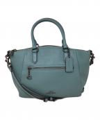 COACHコーチ）の古着「2WAYバッグ　COACH（コーチ）　79316」｜ブルー