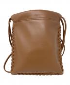 VASICヴァジック）の古着「巾着ショルダーバッグ　VASIC（ヴァジック）　WELLS MINI」｜ブラウン