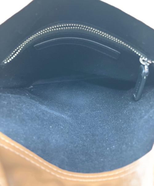 VASIC（ヴァジック）VASIC (ヴァジック) 巾着ショルダーバッグ　VASIC（ヴァジック）　WELLS MINI ブラウンの古着・服飾アイテム