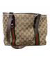 GUCCI (グッチ) トートバッグ　GUCCI　（グッチ）　137396　	シェリーライン ベージュ：20000円