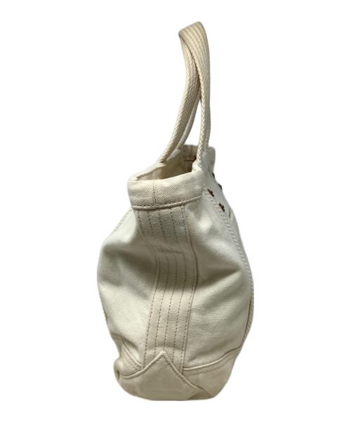 POLO RALPH LAUREN（ポロ・ラルフローレン）POLO RALPH LAUREN (ポロ・ラルフローレン) POLOベア スモールトートバッグ　POLO RALPH LAUREN（ポロ・ラルフローレン） アイボリーの古着・服飾アイテム