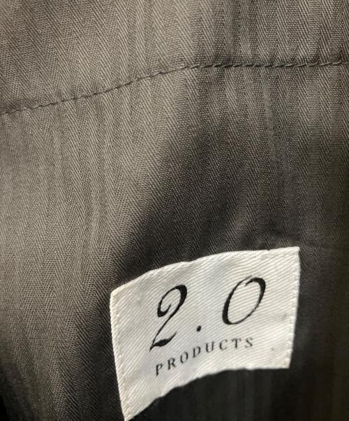 2.0 PRODUCTS（2.0プロダクツ）2.0 PRODUCTS (2.0プロダクツ) センタープレスパンツ グレー サイズ:SIZE Sの古着・服飾アイテム