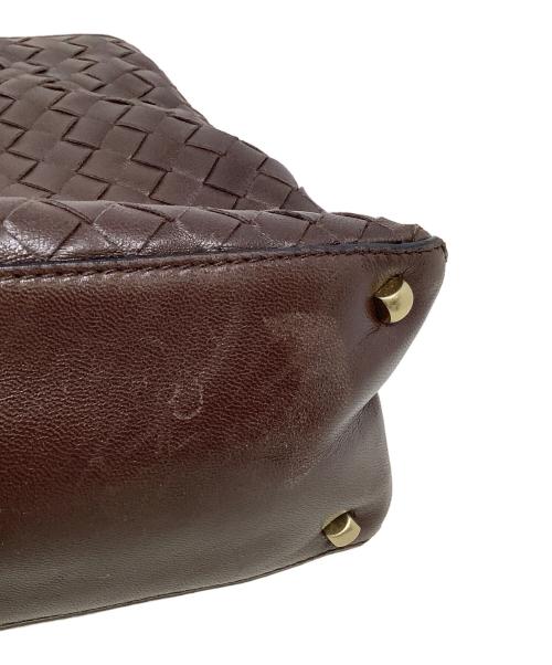 BOTTEGA VENETA（ボッテガベネタ）BOTTEGA VENETA (ボッテガベネタ) ハンドバッグ　BOTTEGA VENETA（ボッテガベネタ） ブラウンの古着・服飾アイテム