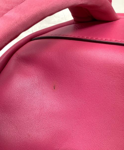 COACH（コーチ）COACH (コーチ) リュック　COACH（コーチ）　F58315 ピンク×ブラウンの古着・服飾アイテム