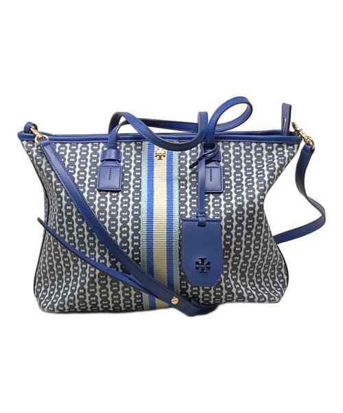 TORY BURCH（トリーバーチ）TORY BURCH (トリーバーチ) 2WAYバッグ　TORY BURCH（トリーバーチ）53303 ブルーの古着・服飾アイテム