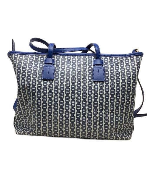 TORY BURCH（トリーバーチ）TORY BURCH (トリーバーチ) 2WAYバッグ　TORY BURCH（トリーバーチ）53303 ブルーの古着・服飾アイテム