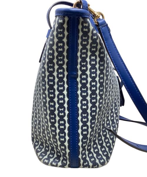 TORY BURCH（トリーバーチ）TORY BURCH (トリーバーチ) 2WAYバッグ　TORY BURCH（トリーバーチ）53303 ブルーの古着・服飾アイテム