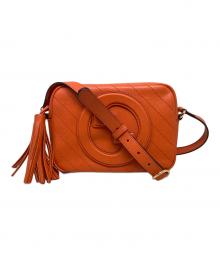 GUCCI（グッチ）の古着「ショルダーバッグ　GUCCI（グッチ）　742360　ブロンディ」｜オレンジ