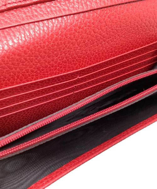 GUCCI（グッチ）GUCCI (グッチ) 財布　GUCCI（グッチ）　346058 ベージュ×レッドの古着・服飾アイテム