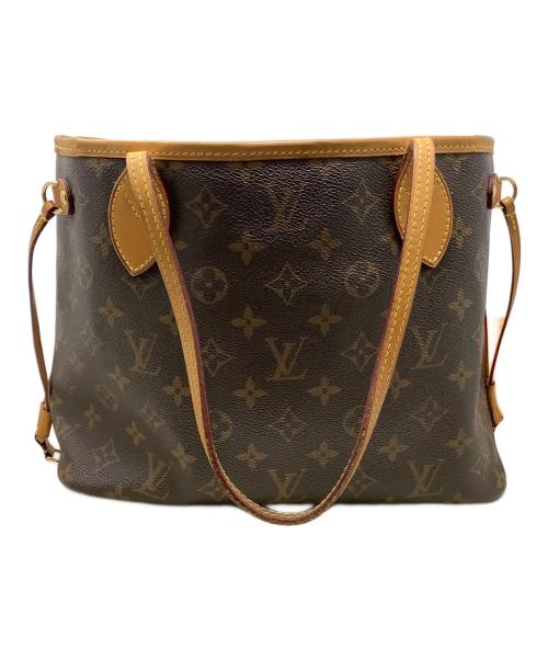 LOUIS VUITTON（ルイ ヴィトン）LOUIS VUITTON (ルイ ヴィトン) トートバッグ　LOUIS VUITTON　（ルイ ヴィトン）　M40155　	ネヴァーフルPM ブラウンの古着・服飾アイテム