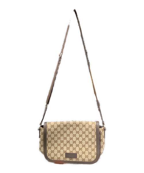 GUCCI（グッチ）GUCCI (グッチ) ショルダーバッグ　GUCCI（グッチ）449172 ベージュの古着・服飾アイテム