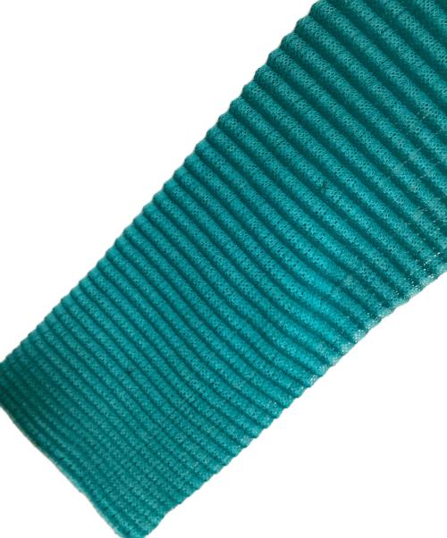 ISSEY MIYAKE（イッセイミヤケ）ISSEY MIYAKE (イッセイミヤケ) カーディガン　ISSEY MIYAKE（イッセイミヤケ） グリーン サイズ:2の古着・服飾アイテム