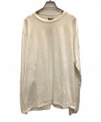 stussyステューシー）の古着「YOUYH BRIGADE PIGMENT DYED LS TEE　stussy（ステューシー）」｜ベージュ