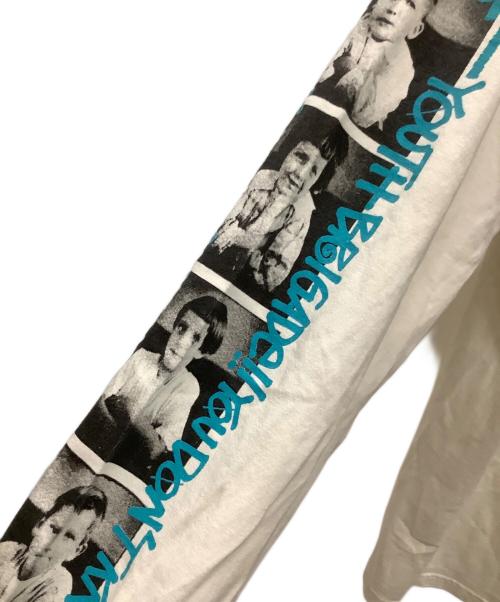 stussy（ステューシー）stussy (ステューシー) YOUYH BRIGADE PIGMENT DYED LS TEE　stussy（ステューシー） ベージュ サイズ:Mの古着・服飾アイテム