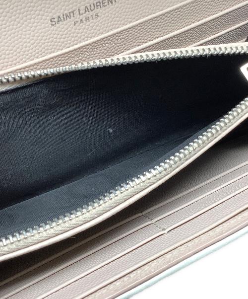 Yves Saint Laurent（イヴサンローラン）Yves Saint Laurent (イヴサンローラン) 長財布　Yves Saint Laurent（イヴサンローラン）　GUE372264 グレーの古着・服飾アイテム