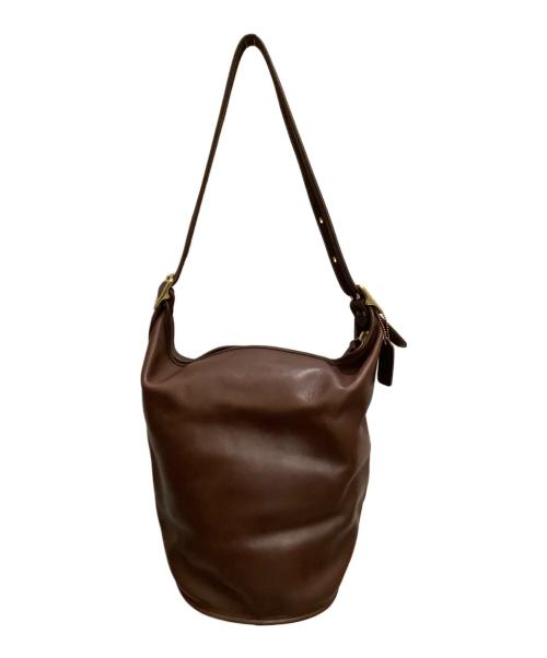 COACH（コーチ）COACH (コーチ) バケツ型ショルダーバッグ　COACH（コーチ） 9085 ブラウンの古着・服飾アイテム