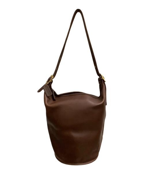 COACH（コーチ）COACH (コーチ) バケツ型ショルダーバッグ　COACH（コーチ） 9085 ブラウンの古着・服飾アイテム