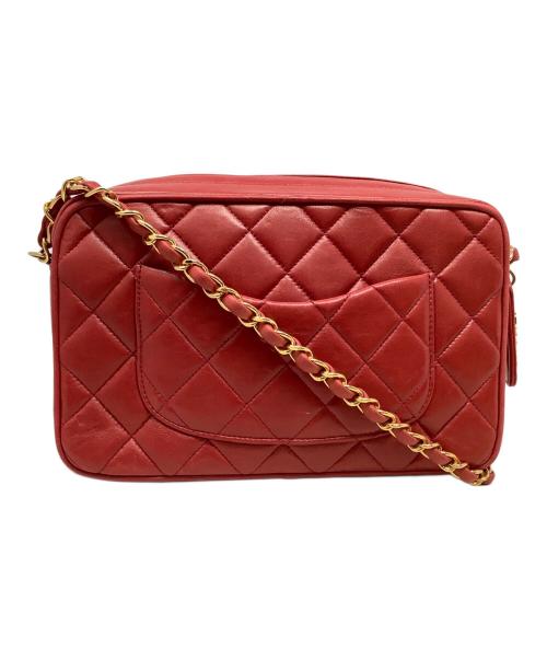 CHANEL（シャネル）CHANEL (シャネル) ショルダーバッグ レッドの古着・服飾アイテム