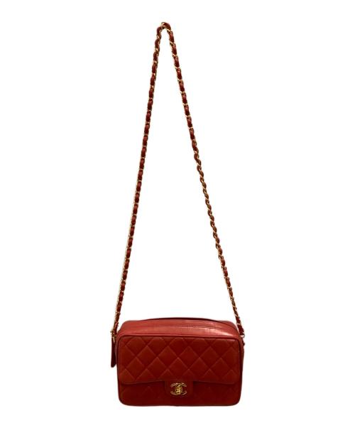 CHANEL（シャネル）CHANEL (シャネル) ショルダーバッグ レッドの古着・服飾アイテム