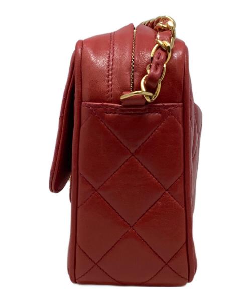 CHANEL（シャネル）CHANEL (シャネル) ショルダーバッグ レッドの古着・服飾アイテム