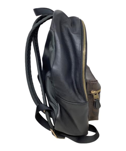 COACH（コーチ）COACH (コーチ) リュック　COACH（コーチ）　F32200　 ブラウン×ブラックの古着・服飾アイテム