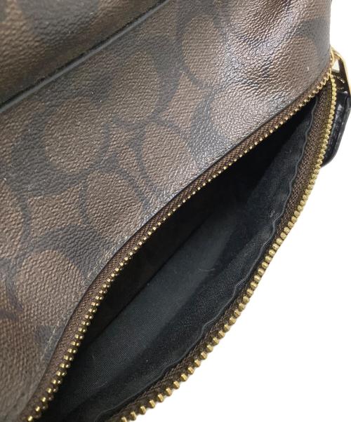 COACH（コーチ）COACH (コーチ) リュック　COACH（コーチ）　F32200　 ブラウン×ブラックの古着・服飾アイテム