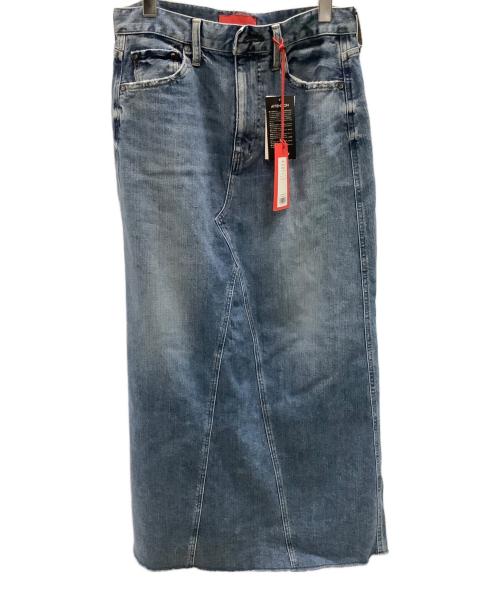 RED CARD（レッドカード）RED CARD (レッドカード) マキシ丈デニムスカート RED CARD（レッドカード）SK03001 インディゴ サイズ:2 未使用品の古着・服飾アイテム