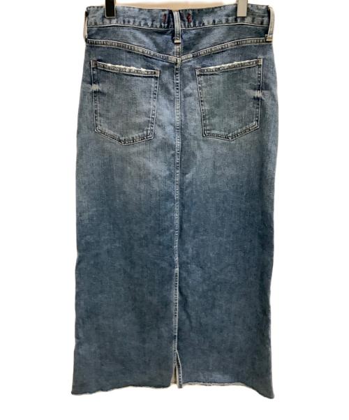RED CARD（レッドカード）RED CARD (レッドカード) マキシ丈デニムスカート RED CARD（レッドカード）SK03001 インディゴ サイズ:2 未使用品の古着・服飾アイテム