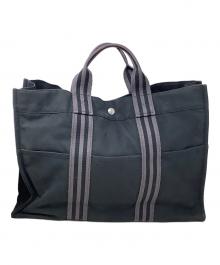 HERMES（エルメス）の古着「トートバッグ　HERMES（エルメス）　	フールトゥ」｜ブラック