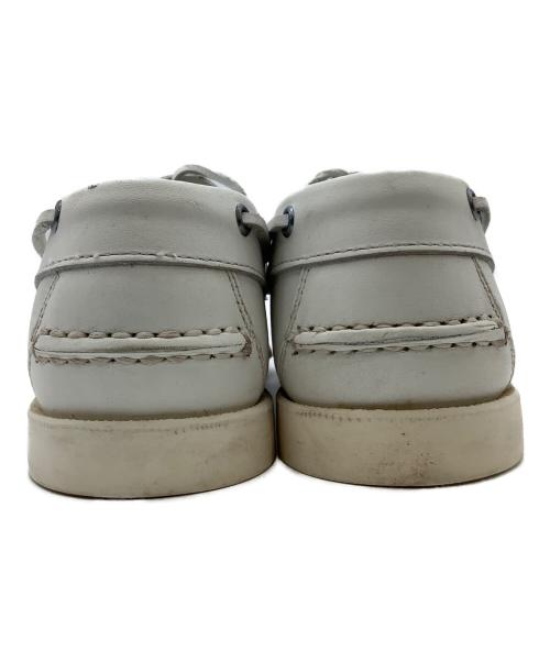 PARABOOT（パラブーツ）PARABOOT (パラブーツ) デッキシューズ　PARABOOT ホワイト サイズ:６　１/２の古着・服飾アイテム
