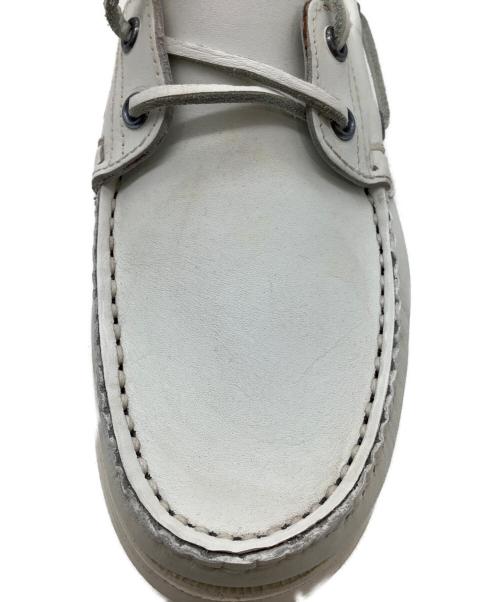 PARABOOT（パラブーツ）PARABOOT (パラブーツ) デッキシューズ　PARABOOT ホワイト サイズ:６　１/２の古着・服飾アイテム