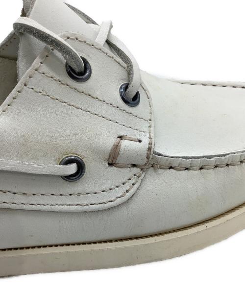 PARABOOT（パラブーツ）PARABOOT (パラブーツ) デッキシューズ　PARABOOT ホワイト サイズ:６　１/２の古着・服飾アイテム
