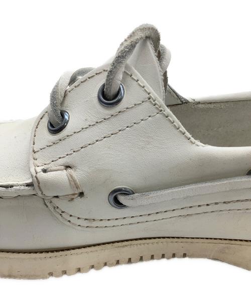 PARABOOT（パラブーツ）PARABOOT (パラブーツ) デッキシューズ　PARABOOT ホワイト サイズ:６　１/２の古着・服飾アイテム