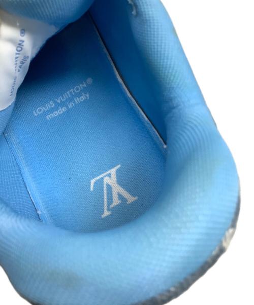 LOUIS VUITTON（ルイ ヴィトン）LOUIS VUITTON (ルイ ヴィトン) トレイナー マキシ スニーカー　LOUIS VUITTON　1A9ZI7 ブルー×ホワイト サイズ:26.5の古着・服飾アイテム