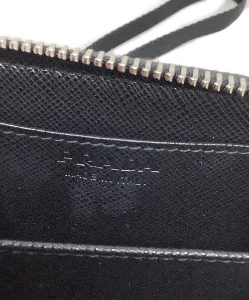 PRADA（プラダ）PRADA (プラダ) コインケース　PRADA（プラダ）2MR044　	SAFFIANO TRIANGOLO ブラックの古着・服飾アイテム