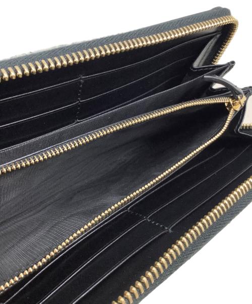 GUCCI（グッチ）GUCCI (グッチ) ジップアラウンドウォレット　GUCCI（グッチ）　GGマトラッセ　723784 ブラックの古着・服飾アイテム