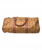 MCMエムシーエム）の古着「ボストンバッグ　MCM（エムシーエム）」｜ブラウン