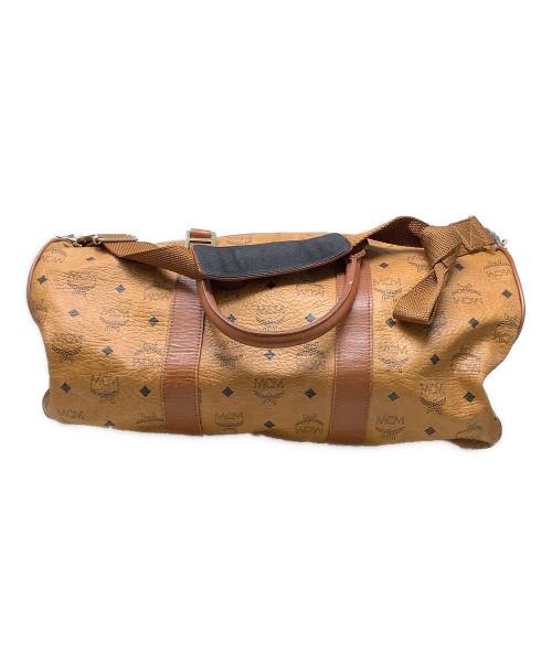 MCM（エムシーエム）MCM (エムシーエム) ボストンバッグ　MCM（エムシーエム） ブラウンの古着・服飾アイテム